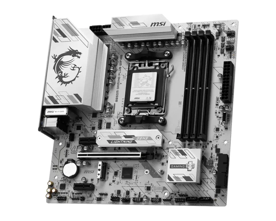 MSI B850M GAMING PLUS WIFI6E/AM5/4x DDR5 UDIMM/mATX