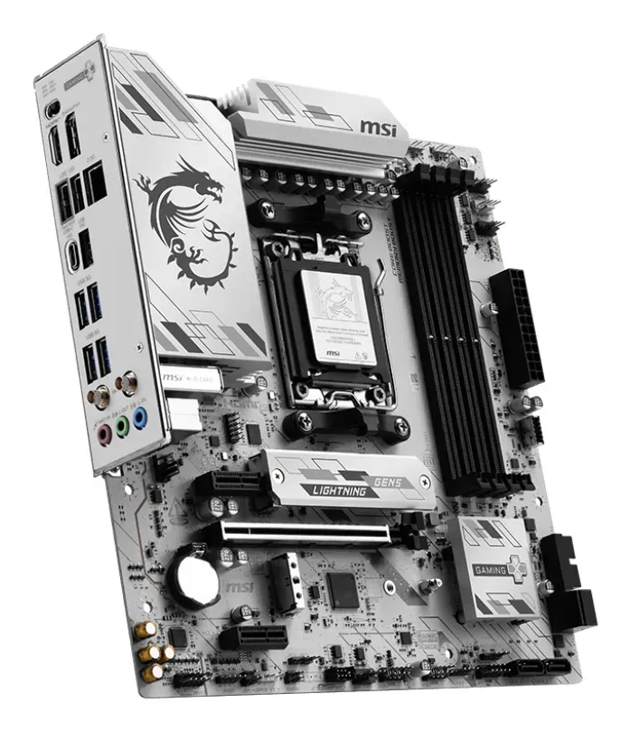 MSI B850M GAMING PLUS WIFI6E/AM5/4x DDR5 UDIMM/mATX