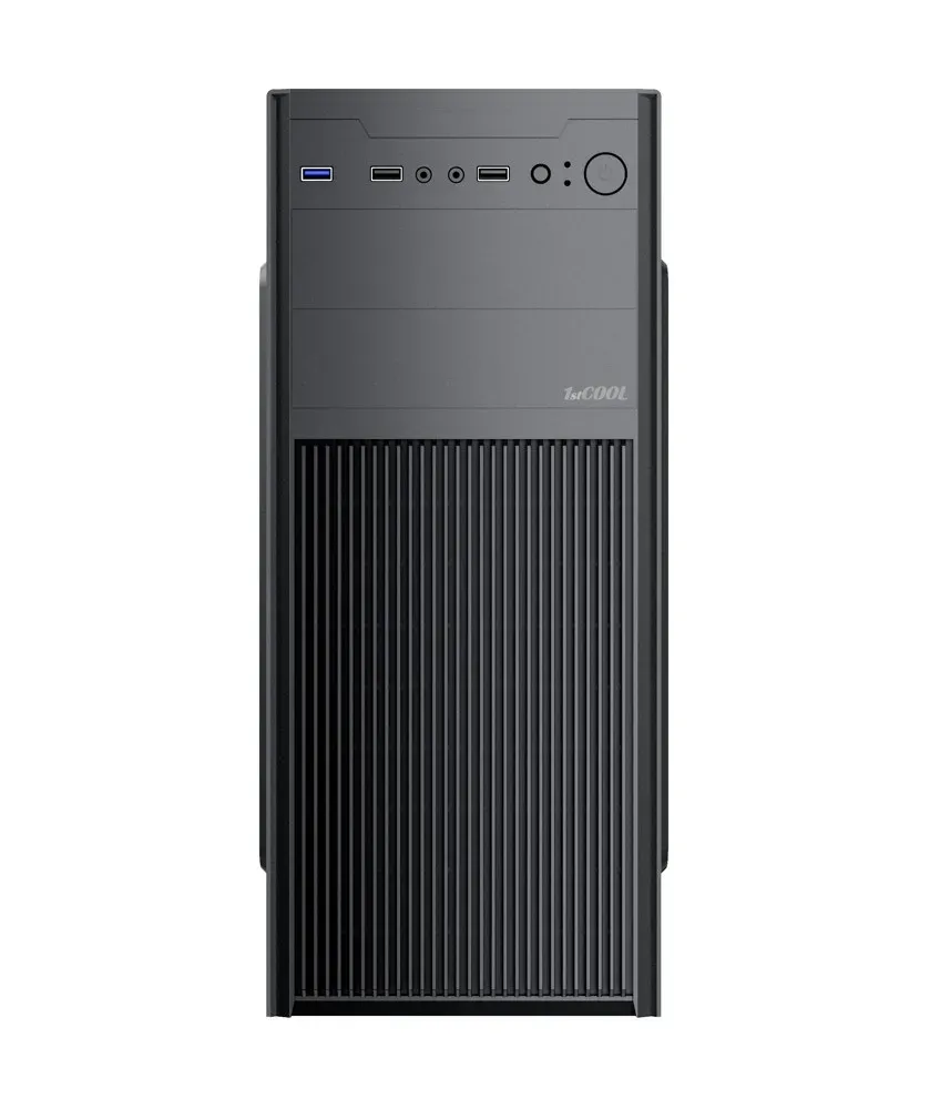 1stCOOL MiddleTower JAZZ 6, ATX black černý, bez zdroje, middletower ATX (USB3+ Audio) (PC case)