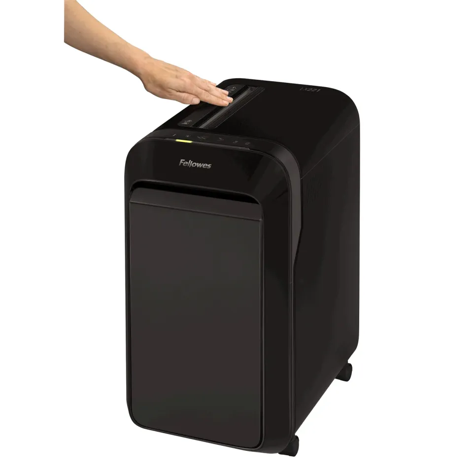 Fellowes Skartovač LX 221 černý 20 listů/30L/NBÚ3/křížový řez