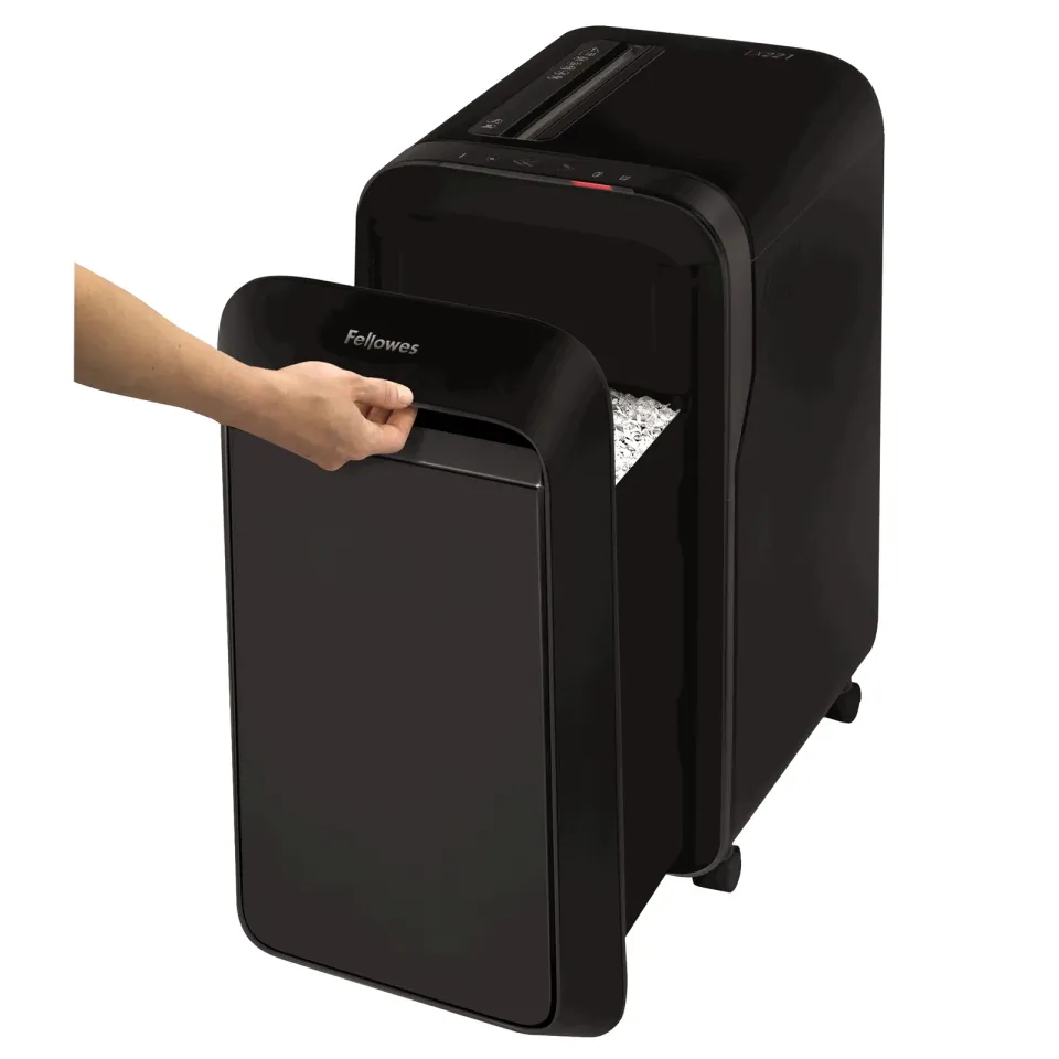 Fellowes Skartovač LX 221 černý 20 listů/30L/NBÚ3/křížový řez