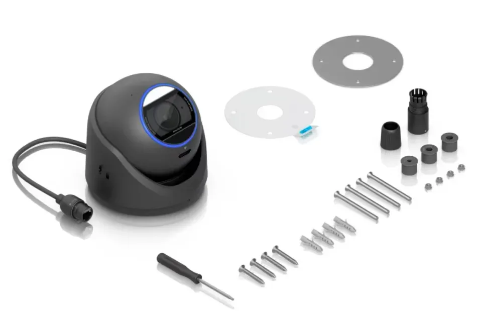 UBNT G6 Pro Turret, UniFi 8MP IP kamera, bílá