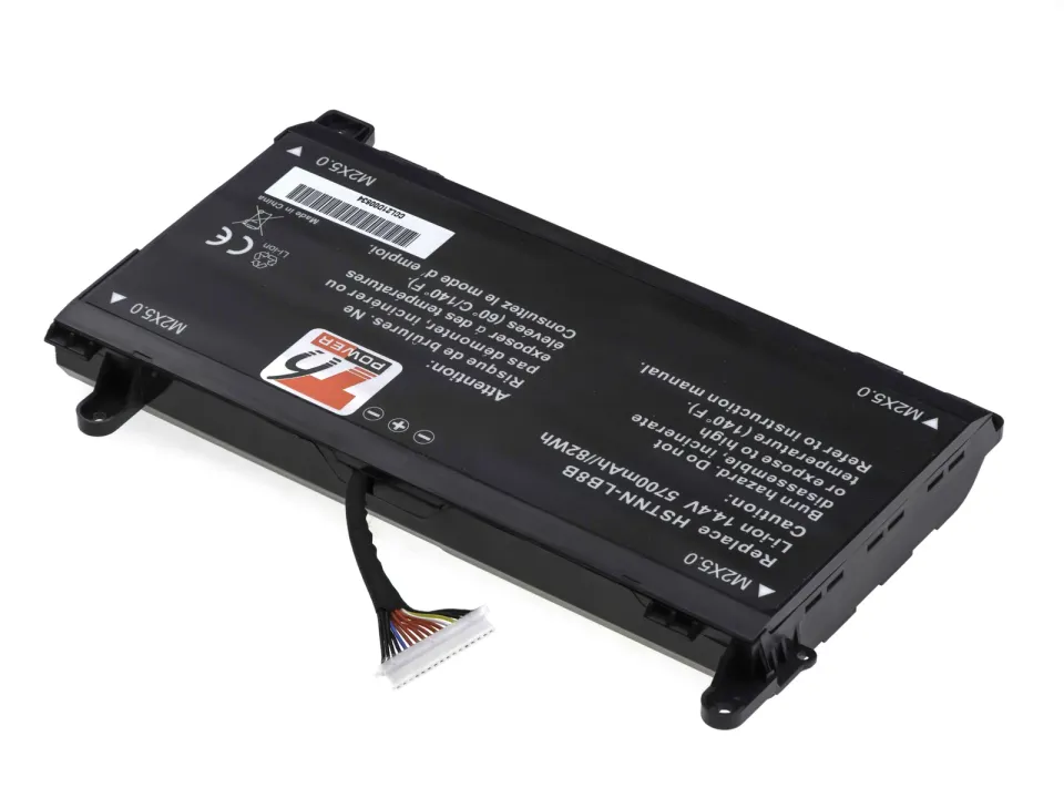 Baterie T6 Power pro HP Omen 17-an000, 17-an100, 16pin, Geforce 1060/1070, 5700mAh, 82Wh, 8cell