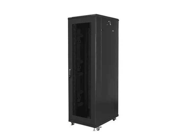 LANBERG Volně stojící skříň 19" 42U/800x800 (v rozloženém stavu) síťované dveře