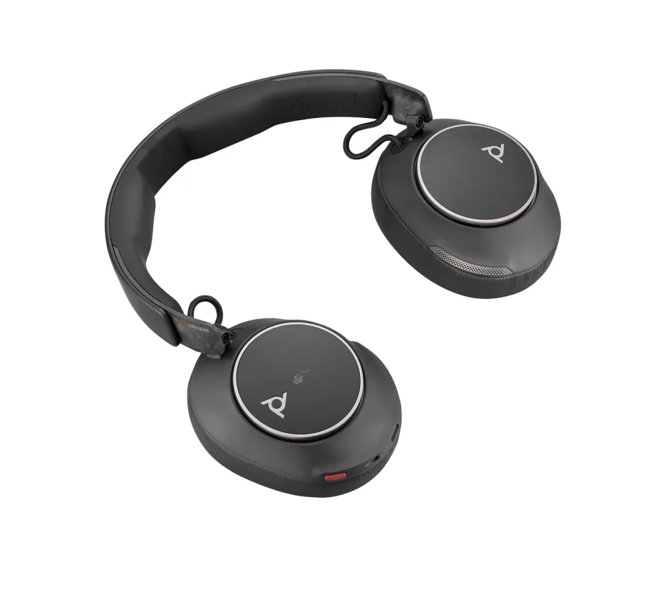 Poly Voyager Surround 80 MS Teams bezdrátová náhlavní souprava, USB-C/A adaptér, stereo