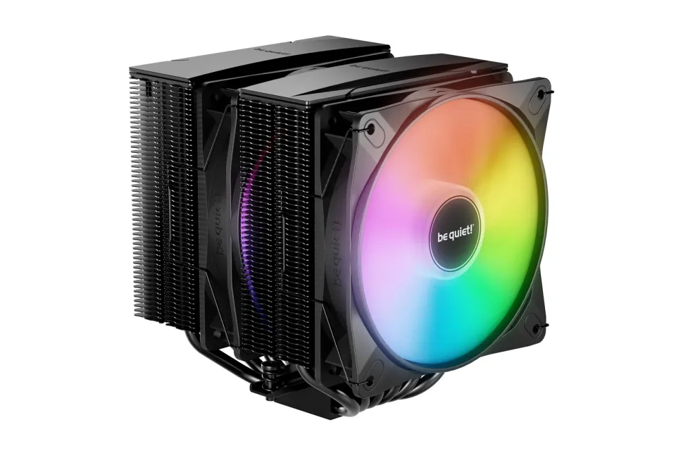 Be quiet! chladič CPU PURE ROCK PRO 3 LX Black / 2x120mm PWM ARGB fan / 6xheatpipe / černý