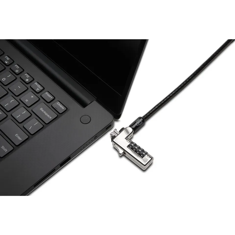Kensington Slim Resettable Combination Laptop Lock for Standard Security Slot