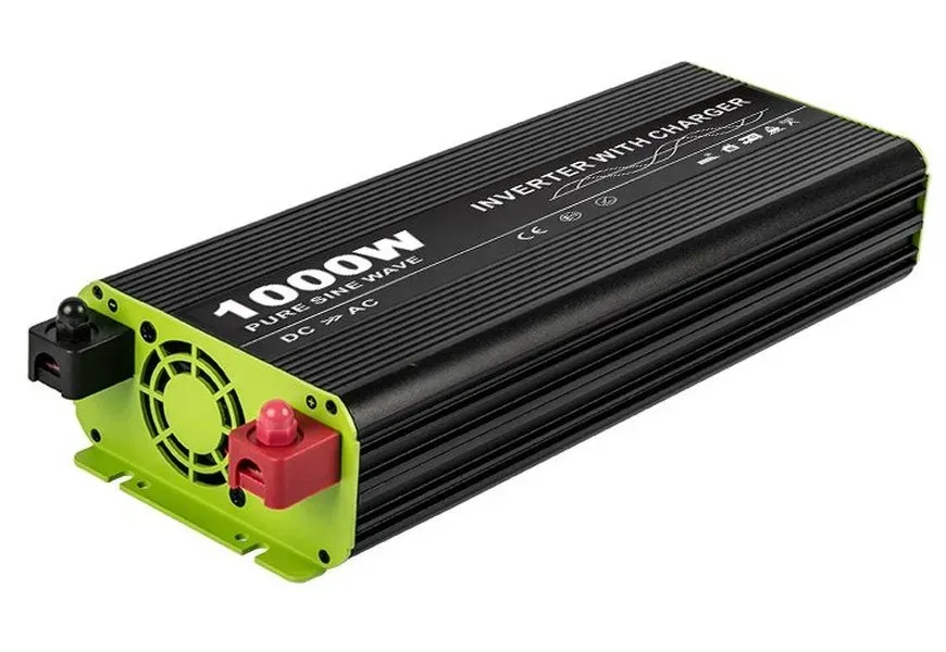 KOSUNPOWER UPS záložní zdroj s externí baterií 1000W, baterie 24V / AC230V čistý sinus