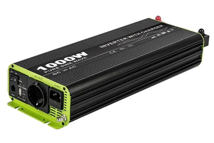KOSUNPOWER UPS záložní zdroj s externí baterií 1000W, baterie 24V / AC230V čistý sinus