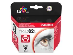 Ink. kazeta TB kompatibilní s Canon BC-02, 0881A003, Black