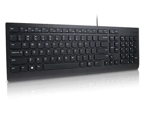 Lenovo Essential Wired Keyboard/Drátové USB-A/CZ/SK/Černá
