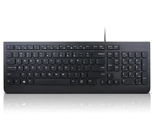 Lenovo Essential Wired Keyboard/Drátové USB-A/CZ/SK/Černá