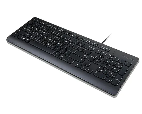 Lenovo Essential Wired Keyboard/Drátové USB-A/CZ/SK/Černá