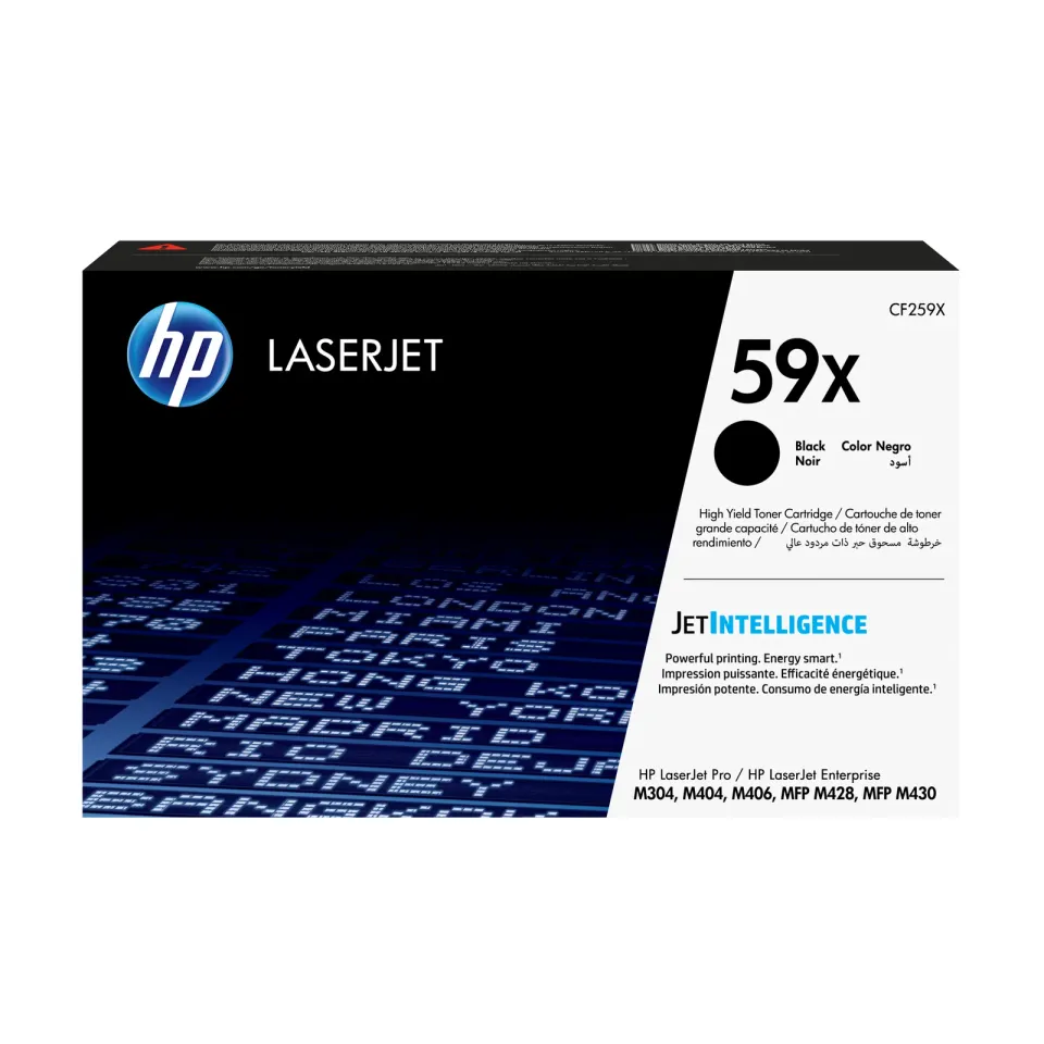 HP CF259X originální černý toner velký č.59X cca 10000str. JetIntelligence (pro LJ M404, M428) (*sklad*)