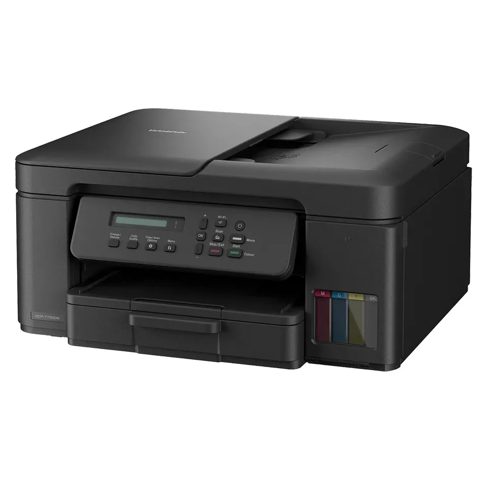 BROTHER multifunkce inkoustová DCP-T730DW - A4 128MB 2400x600 16ppm ADF USB 2.0. WIFI - INKTANK INK BENEFIT