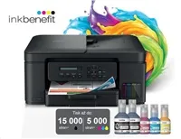 BROTHER multifunkce inkoustová DCP-T730DW - A4 128MB 2400x600 16ppm ADF USB 2.0. WIFI  - INKTANK INK BENEFIT
