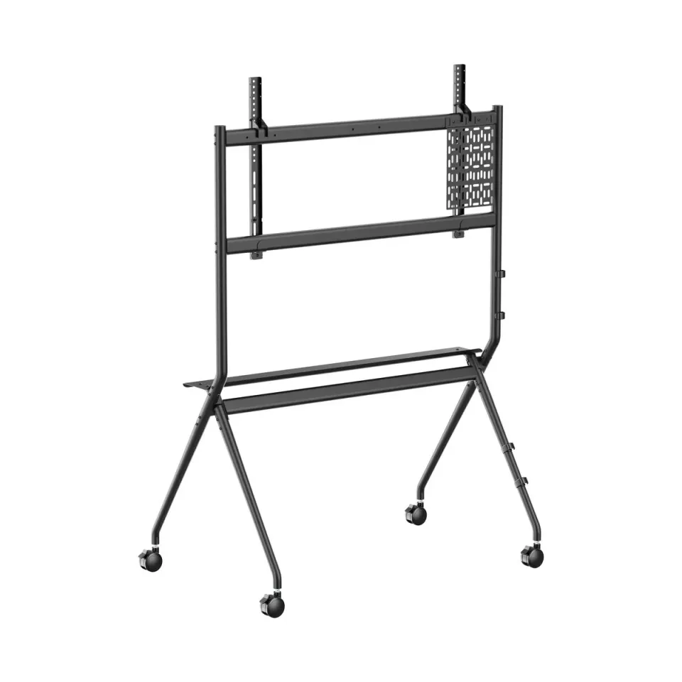 Vogel's ESSENTIAL T1021 pojízdný stojan pro TV 65-98", 120 kg, výška 154 cm, černý