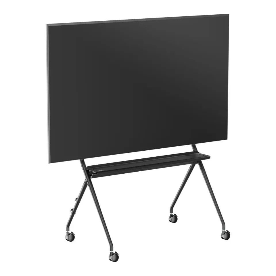 Vogel's ESSENTIAL T1021 pojízdný stojan pro TV 65-98", 120 kg, výška 154 cm, černý