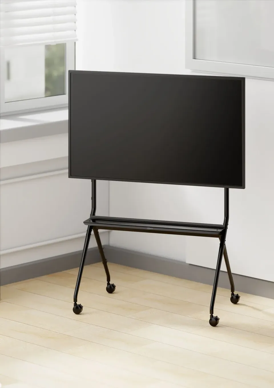 Vogel's ESSENTIAL T1021 pojízdný stojan pro TV 65-98", 120 kg, výška 154 cm, černý