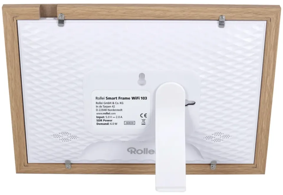 Rollei fotorámeček WiFi 103SV/ úhlopříčka 10.1"/ 32GB/ 2W/ Frameo APP/ Světlé dřevo