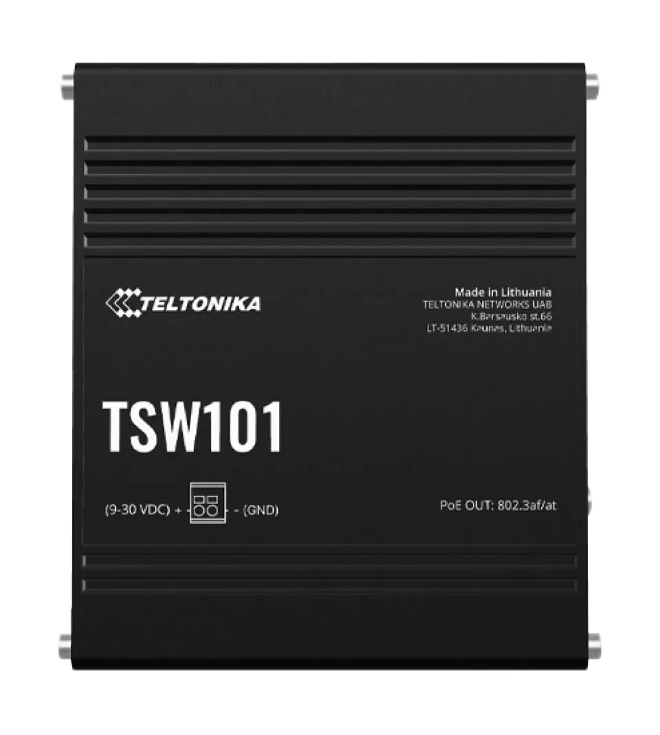 Teltonika AUTOMOTIVE POE+ SWITCH - TSW101