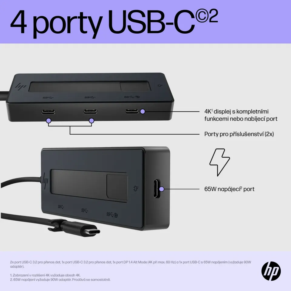 HP 4K USB-C Multiport Hub