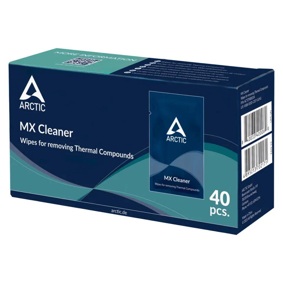 ARCTIC MX Cleaner - sada na odstranění teplovodivé pasty