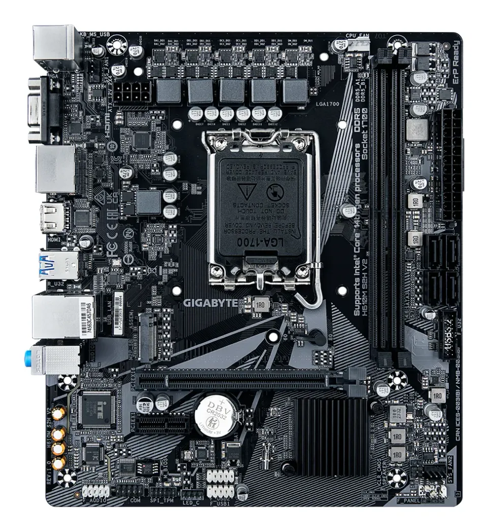 Gigabyte H610M S2H V2/LGA 1700/mATX