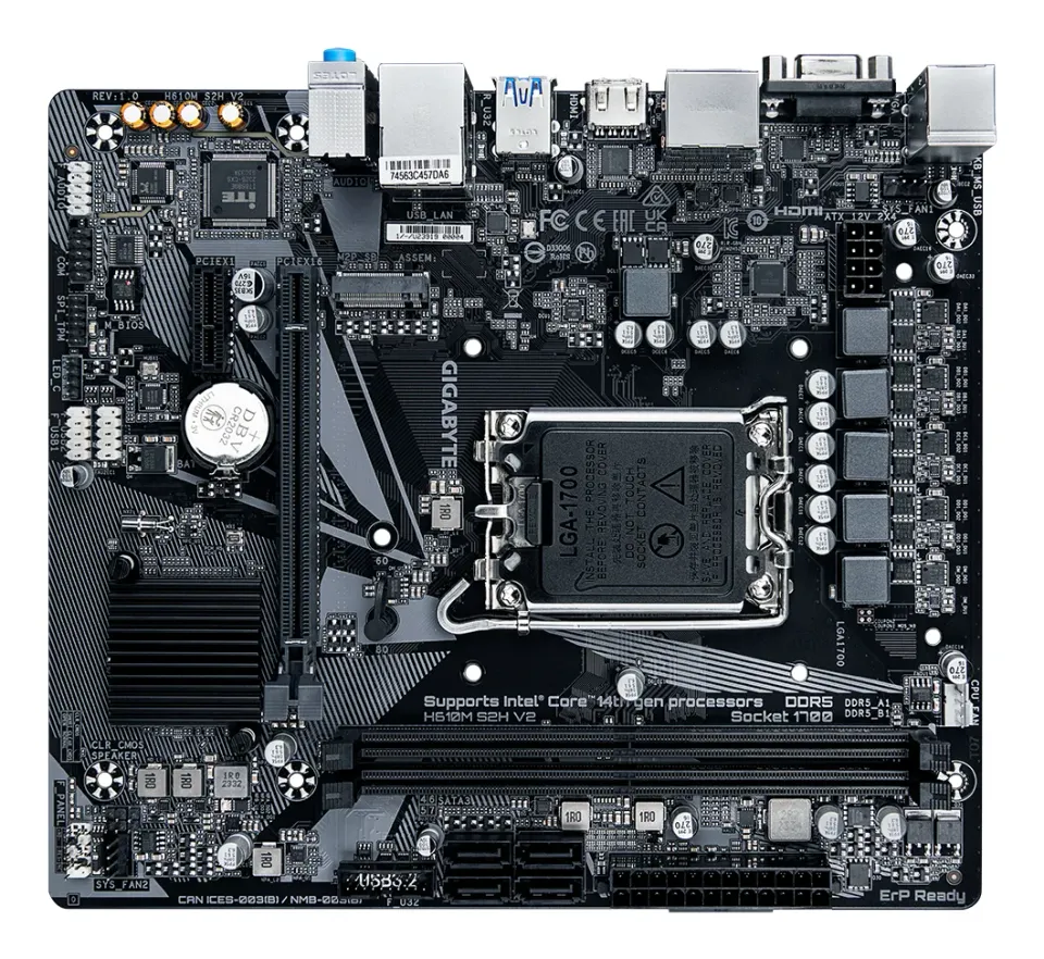 Gigabyte H610M S2H V2/LGA 1700/mATX