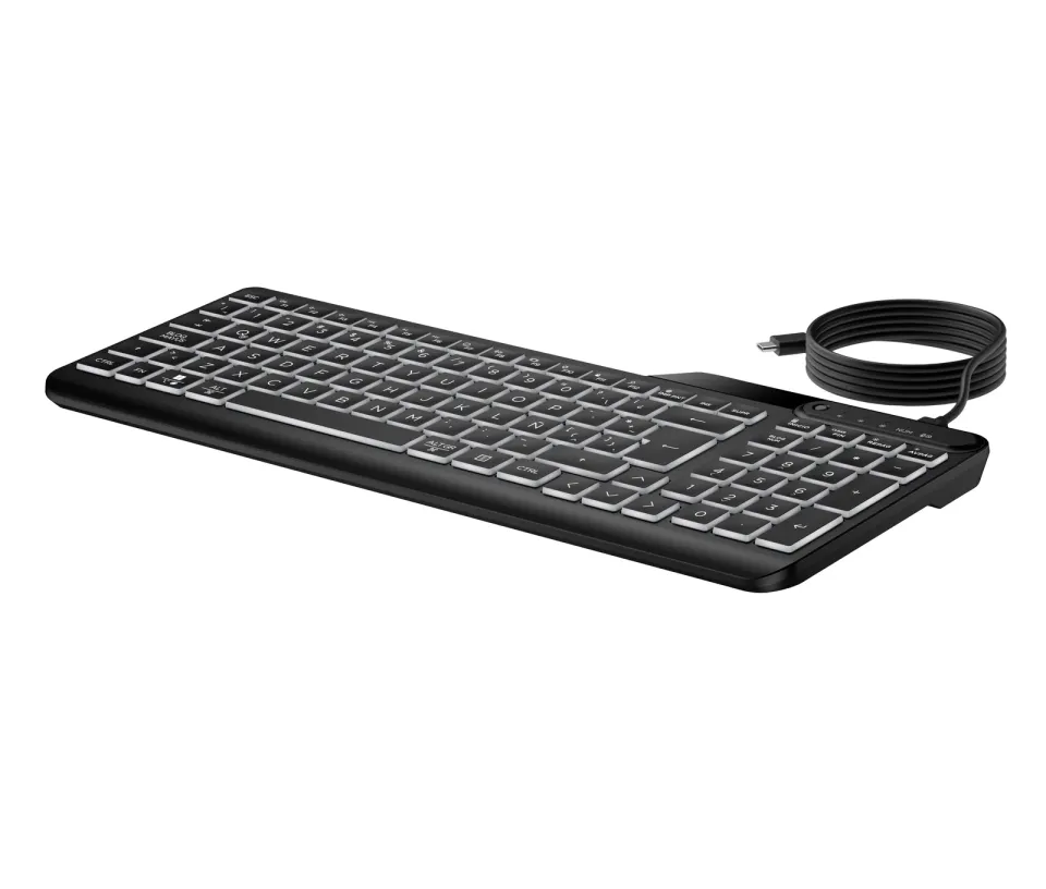HP 405 Multi-Device Wired Backlit Keyboard CZ/SK