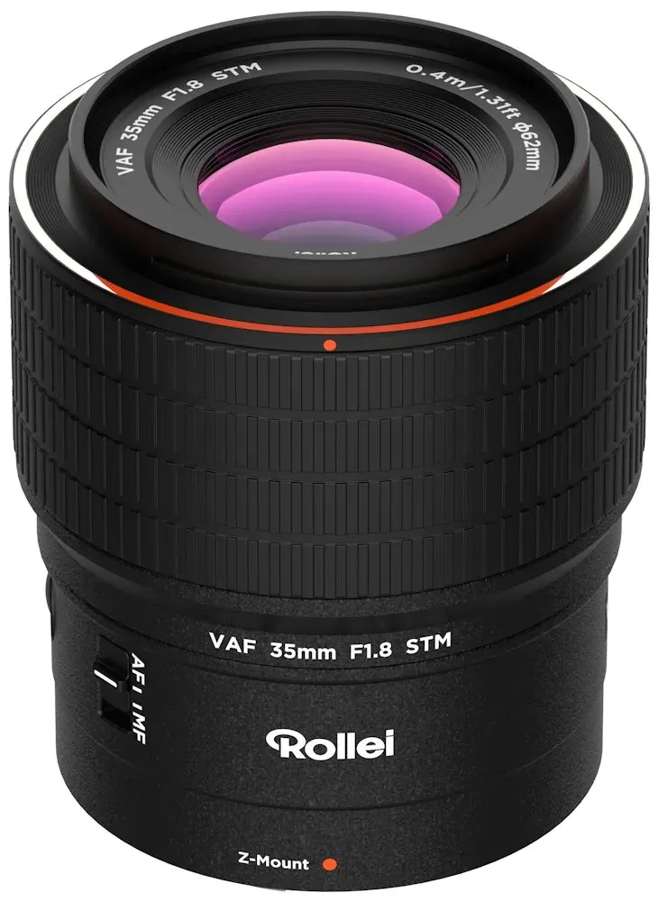 Rollei 35mm AF F/1.8 Z Nikon objektiv
