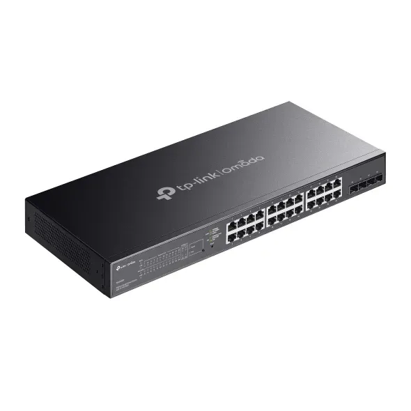 TP-Link SG2428P Omada 28-Port Gigabit Smart Switch with 24-Port PoE+ Budget: 250