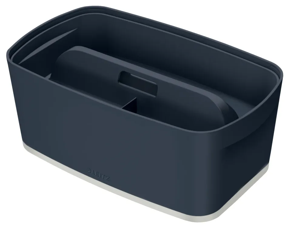 LEITZ Úložný box s víkem MyBox Cosy + Organizér s držadlem, velikost S, sametov