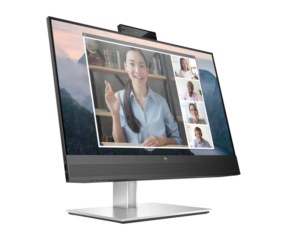 HP LCD EliteDisplay E24mv G4 23,8" IPS, 1920x1080,16:9,5ms, 250nits,1000:1,VGA,DP,HDMI,4xUSB 3.2,webcam 5MP,repro)