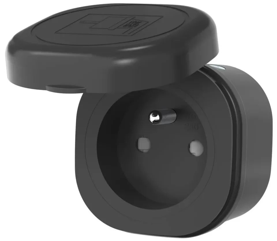 IMMAX NEO LITE SMART chytrá venkovní zásuvka s kolíkem (typ E)/ IP44/ Wi-Fi/ Google Assistant/ Amazon Alexa/ LIDL/ TUYA