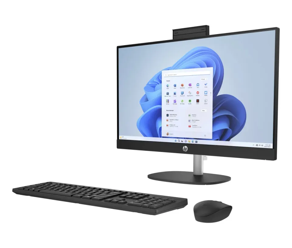 HP AiO 24-cr2007nc, 24" FHD, Ultra7 255U, RAM 32GB DDR5, SSD 1TB, Win 11 Home, GamePass 3měsíce zdarma