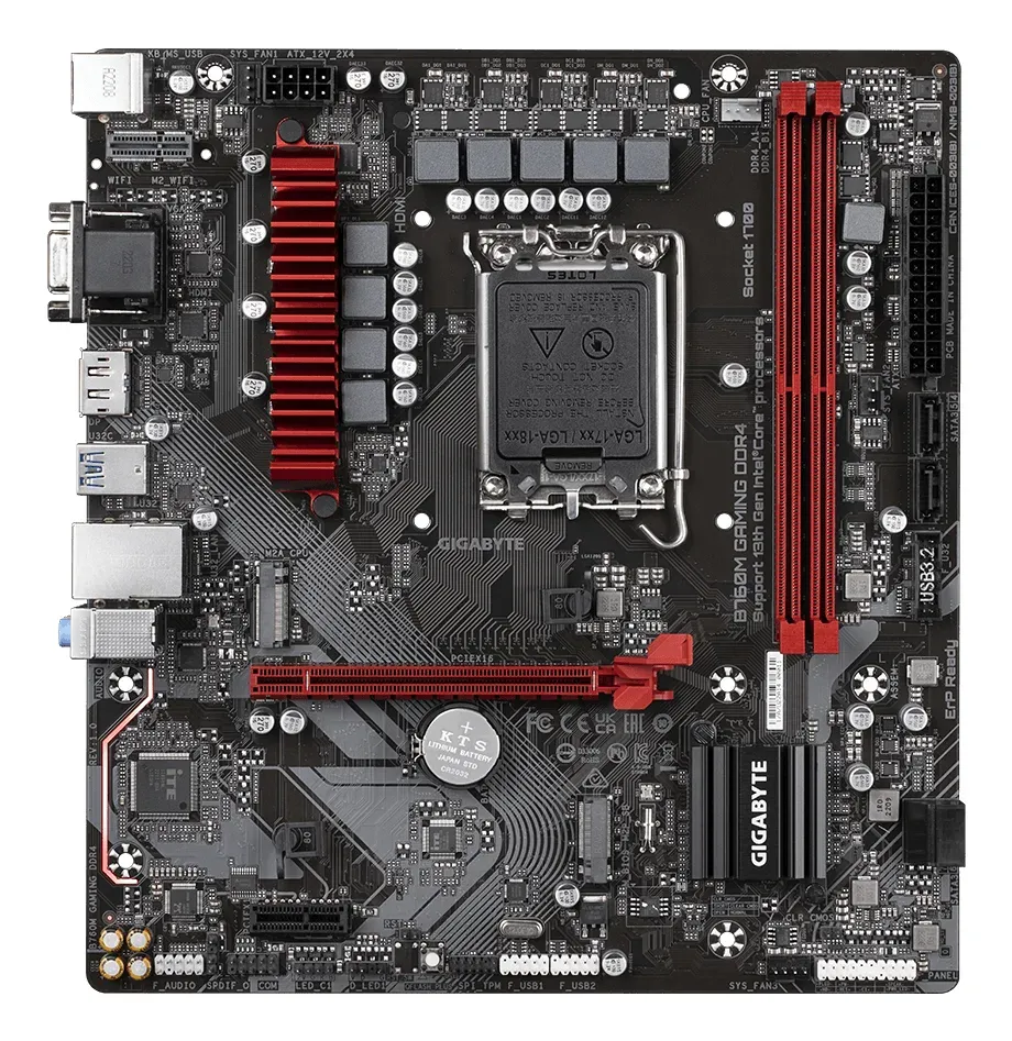 GIGABYTE MB Sc LGA1700 B760M GAMING DDR4, Intel B760, 2xDDR4, 1xDP, 1xHDMI, 1xD-