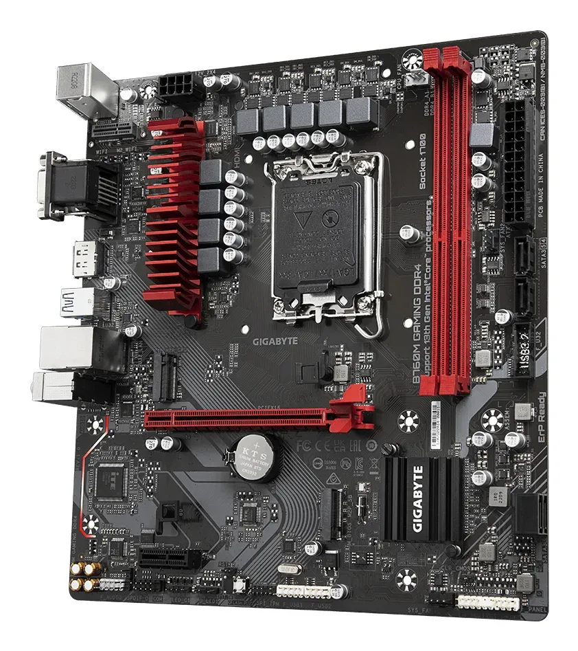 GIGABYTE MB Sc LGA1700 B760M GAMING DDR4, Intel B760, 2xDDR4, 1xDP, 1xHDMI, 1xD-