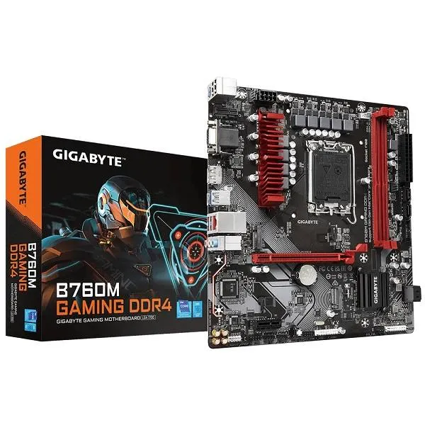 GIGABYTE MB Sc LGA1700 B760M GAMING DDR4, Intel B760, 2xDDR4, 1xDP, 1xHDMI, 1xD-