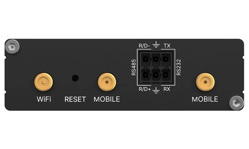 Teltonika RUT286 průmyslový router 1x LAN, 1x WAN, RS232/485. 2x SIM + eSIM, LTE Telit, Wi-Fi 4