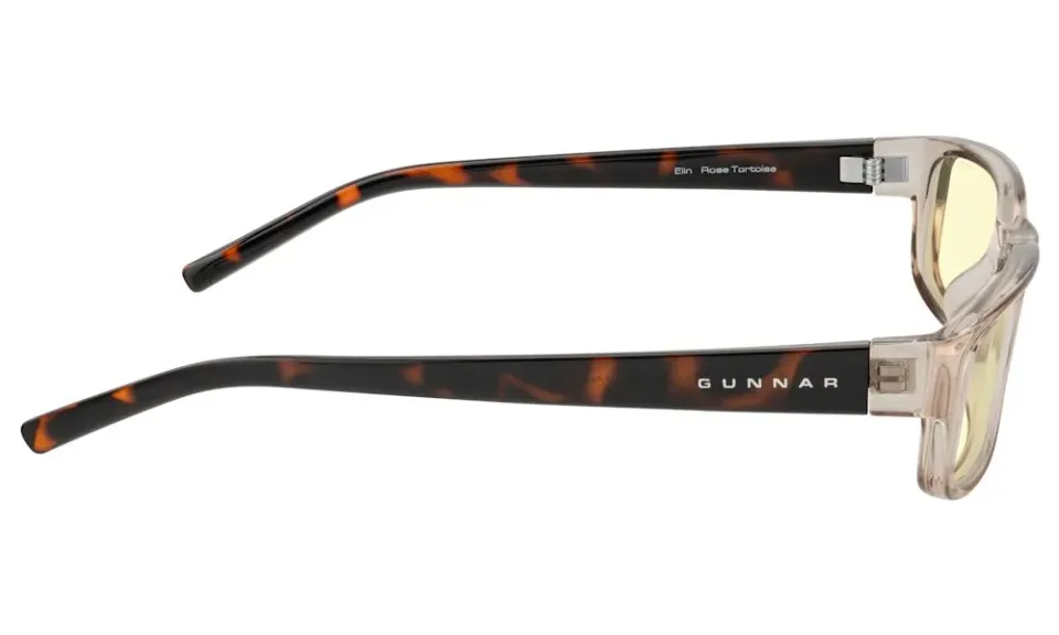 GUNNAR kancelářske/herní brýle ELIN ROSE TORTOISE jantarová skla BLF 65 GUNNAR focus