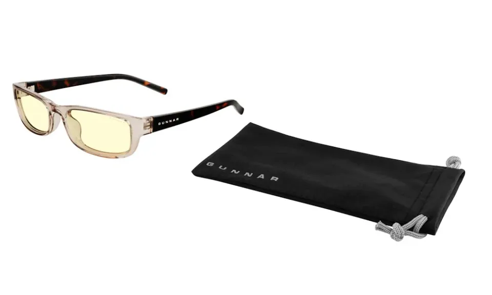 GUNNAR kancelářske/herní brýle ELIN ROSE TORTOISE jantarová skla BLF 65 GUNNAR focus