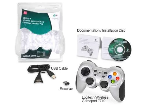 Logitech gamepad Wireless Gamepad F710