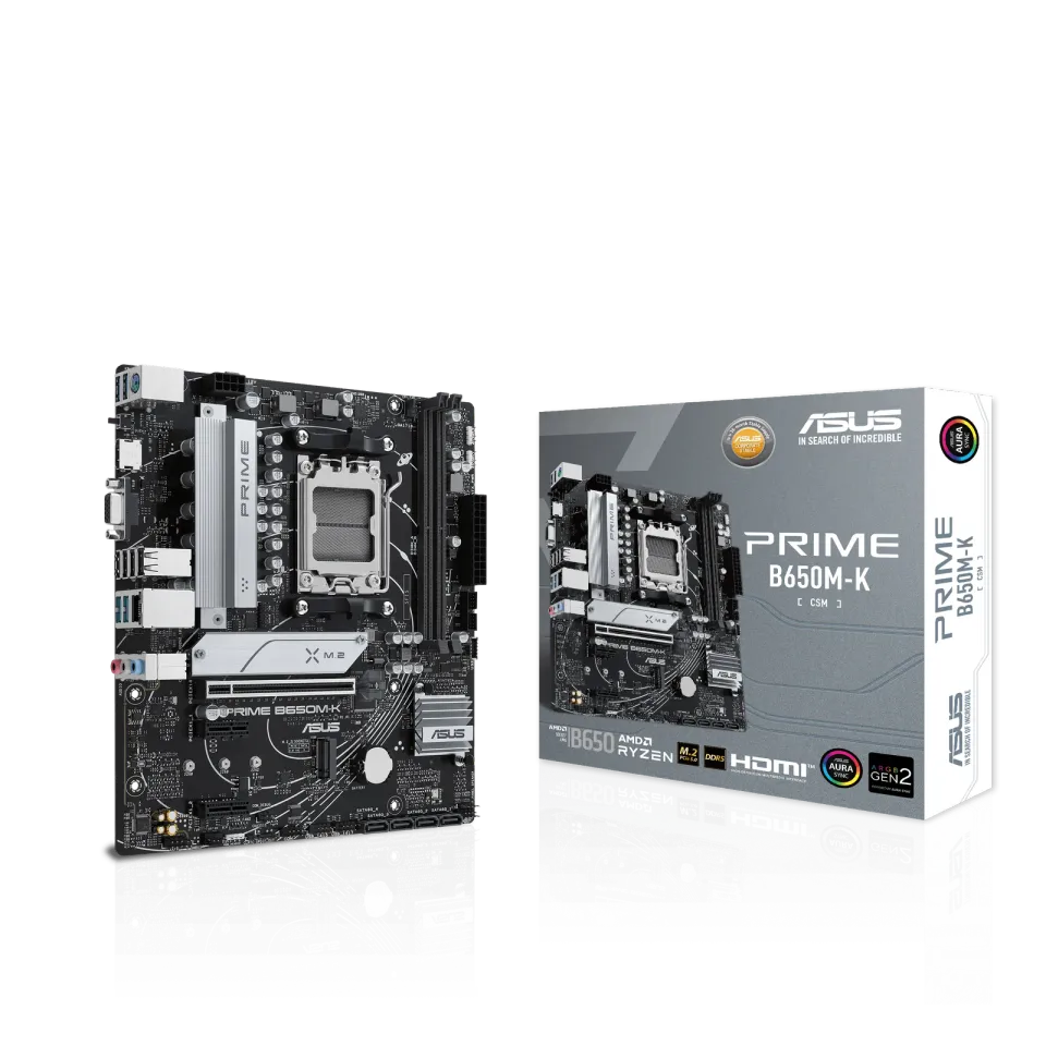 ASUS MB PRIME B650M-K soc AM5 DDR5 B650 mATX