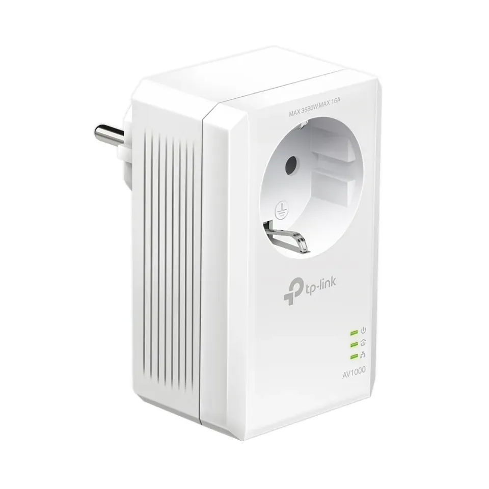 TP-LINK TL-PA7017PKIT STARTER-KIT AV1000 Gigabit Passthrough Powerline Starter Kit