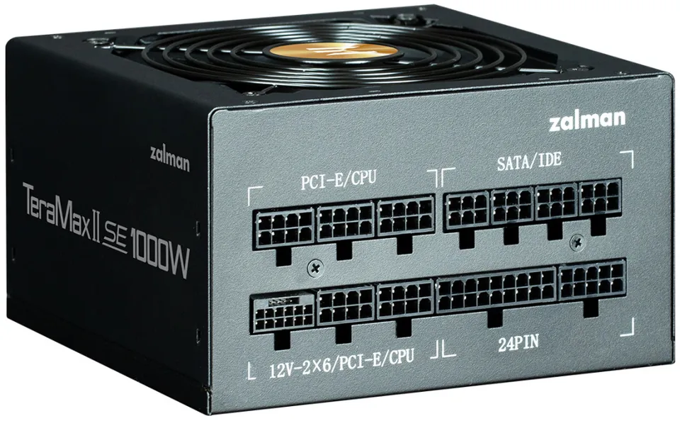 Zalman zdroj ZM1000-TMX2 SE/ 1000W / ATX3.1 / active PFC / modulární / 80 Plus Gold