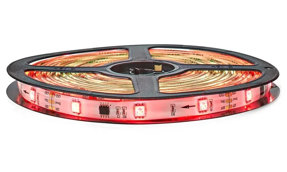 Nedis WIFILS51CRGB Smart LED pásek Wi-Fi | Více barev | 5.00 m | IP65 | 2700 K |