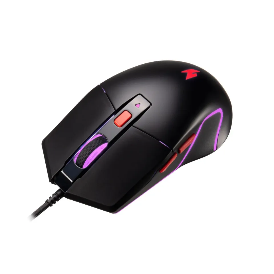ACER drátová myš Nitro Gaming Mouse 100 (NMW100),7200dpi,6 tlačítek,125Hz,60 IPS,RGB,USB-A,Černá