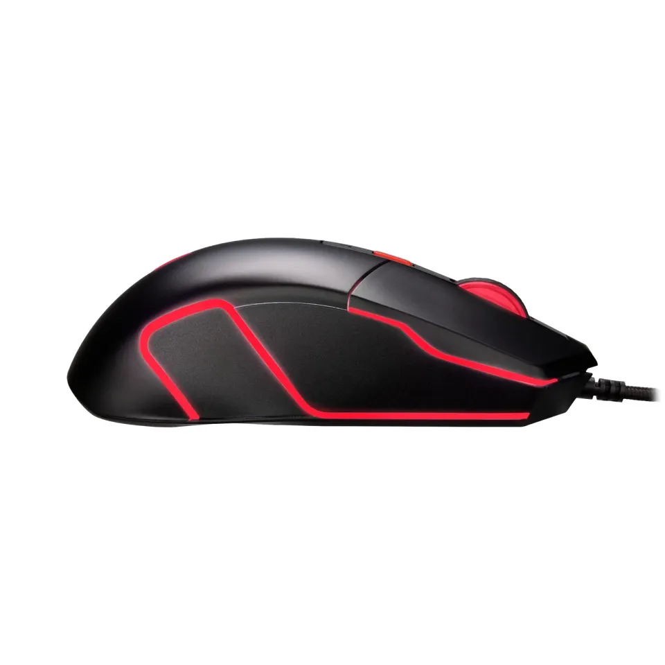 ACER drátová myš Nitro Gaming Mouse 100 (NMW100),7200dpi,6 tlačítek,125Hz,60 IPS,RGB,USB-A,Černá