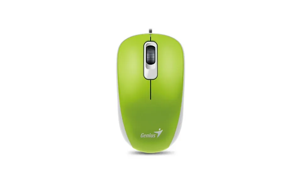 GENIUS myš DX-110 USB 1000dpi zelená